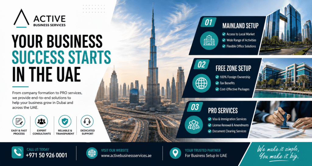 Dubai Mainland vs Free Zone: Which Business Setup Is Right for You?